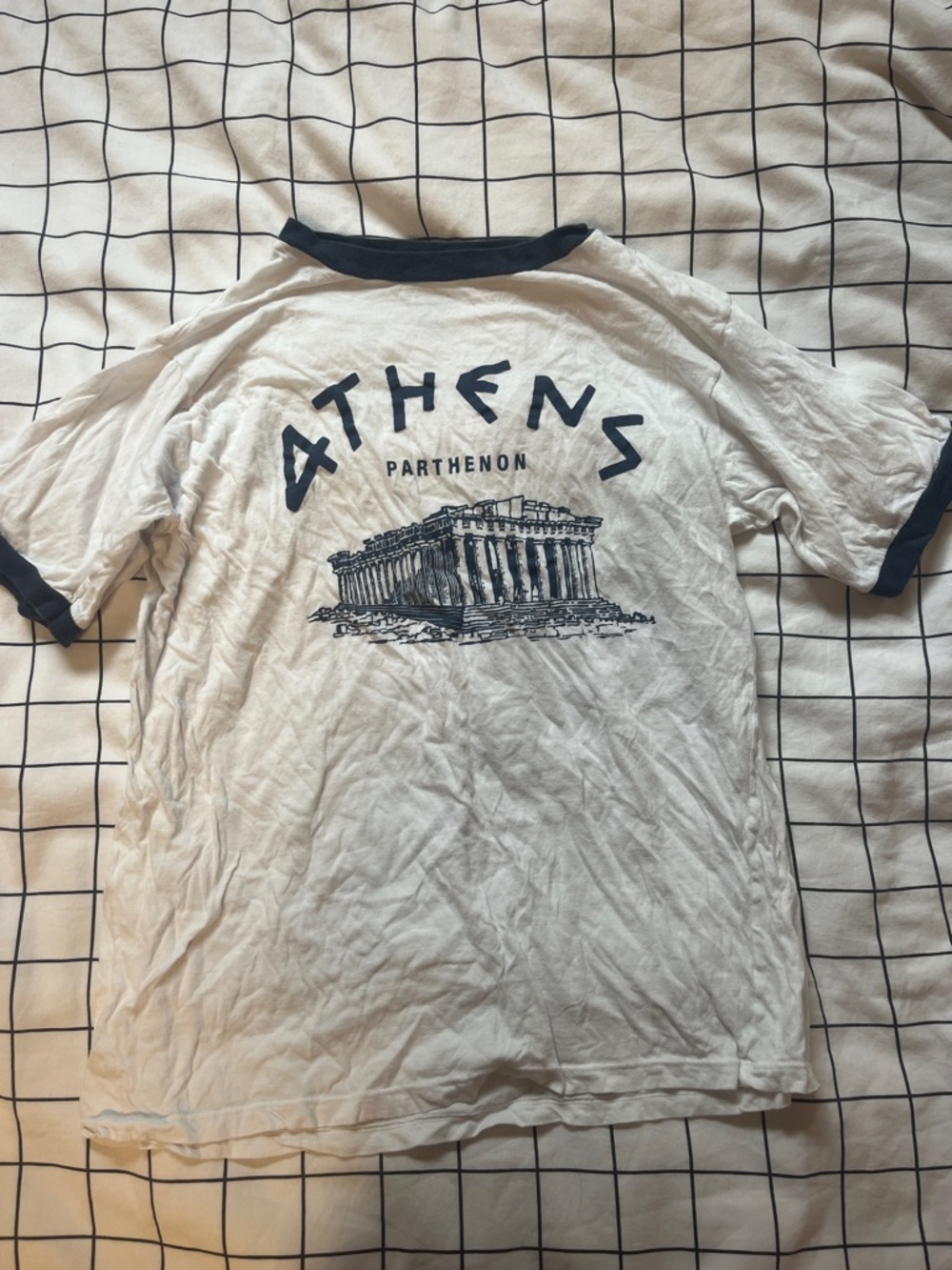Brandy Melville John Galt Athens Greek TShirt